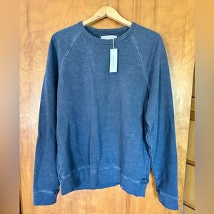 Outerknown Sur Sweatshirt Admiral Blue Large NWT
